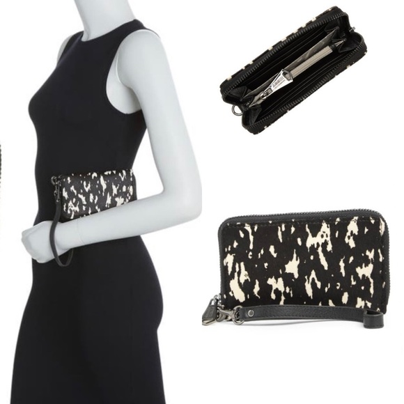 NWT Aimee Kestenburg Static Haircalf Dixon Wallet/Wristlet - Picture 2 of 9